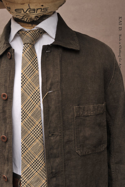No. 5 Linen Jacket- Elk -  44, 48, 50