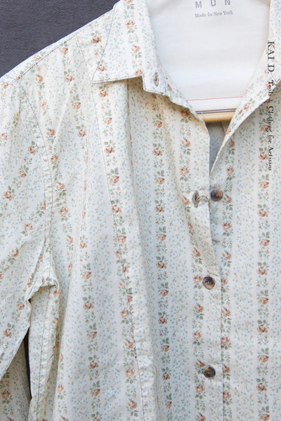 Emily Shirt - Western Floral - S, M, L