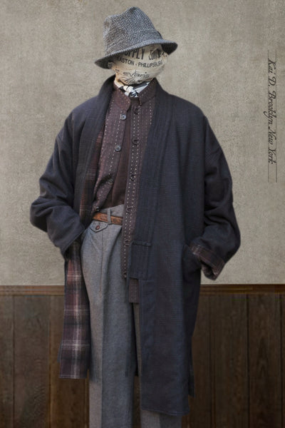 Full Length Japanese Farmer Coat - Rock Creek II - Medium (NO RETURN)