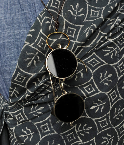 Handmade Brass Eyewear Holder