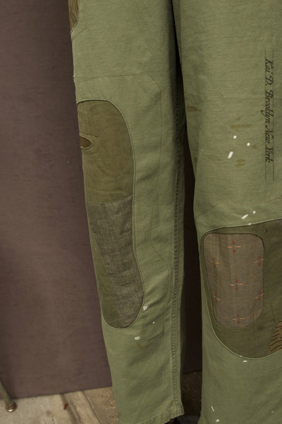 Fatigue Boro Pants - Fatigue Green - 32, 36 (NO RETURN)