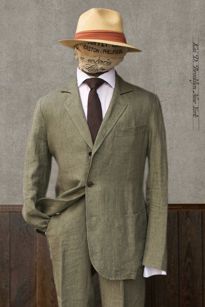 Shoemaker's Jacket - Ultra Light Belgian Linen - M, L, XL