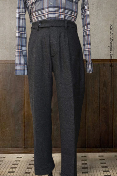 Novelist Trousers - Wool Flannel - 36