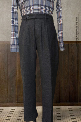 Novelist Trousers - Wool Flannel - 36