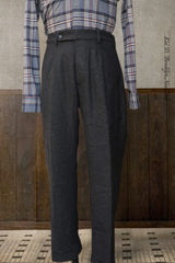 Kai D Utility — Novelist Trousers - Wool Flannel - 36