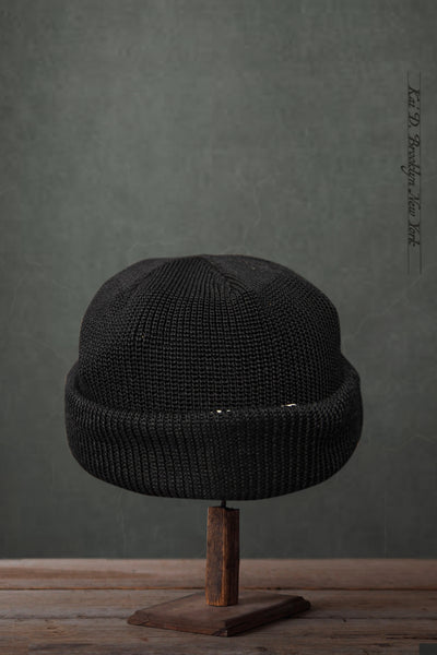 1940s Naval Watch Cap - Black