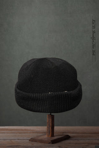 1940s Naval Watch Cap - Black