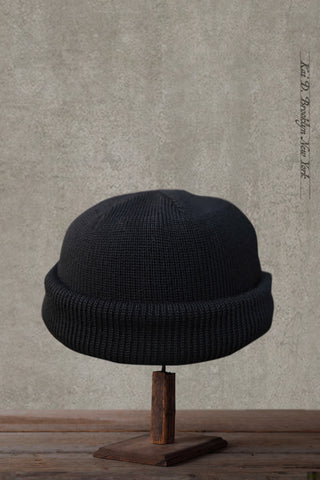 40s USN Wool Beanie - Black