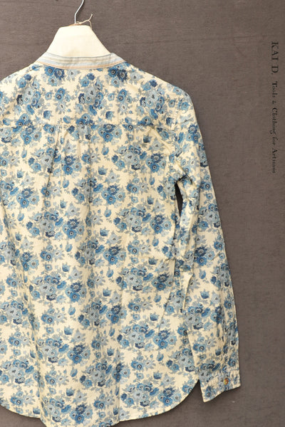 Melissa Shirt - Garden Liberty Floral Cotton  - S, M