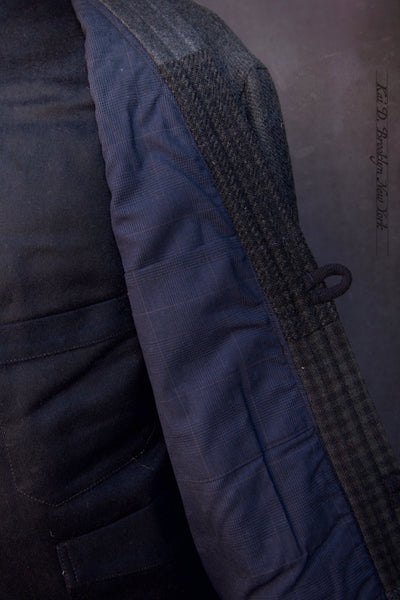 Folk House Kimono Jacket - Charcoal - XL (NO RETURN)