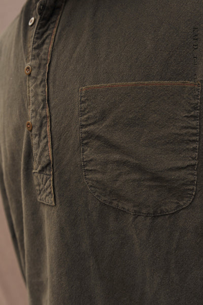 Folklore Shirt - Aged Selvage Cotton - M