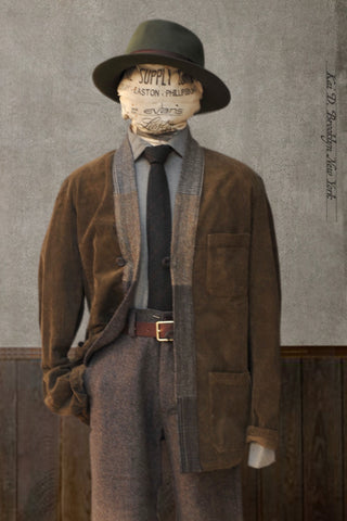 Folklorist Kimono Jacket - Chestnut - L (NO RETURN)