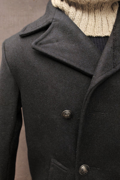 French Peacoat - Deep Navy - 44/M