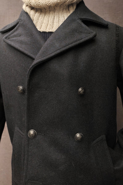 French Peacoat - Deep Navy - 44/M