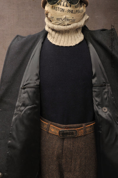 French Peacoat - Deep Navy - 44/M