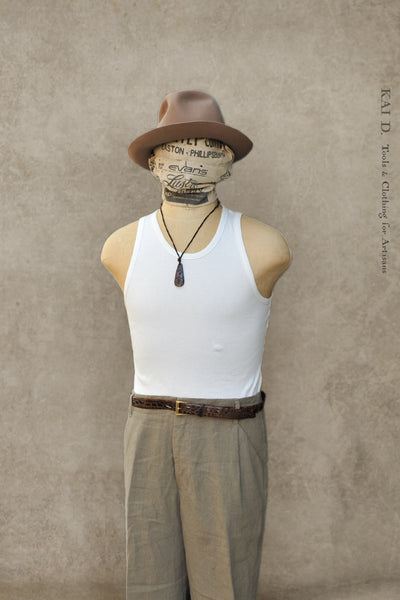 Gari Tank Top - White - S, M, L, XL