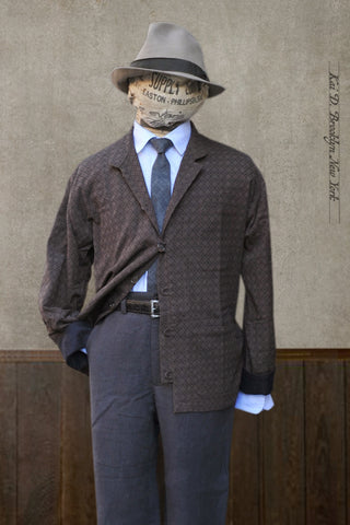 O'Hara Shirt - Diamond Shape Jacquard - M