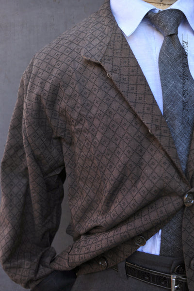 O'Hara Shirt - Diamond Shape Jacquard - M