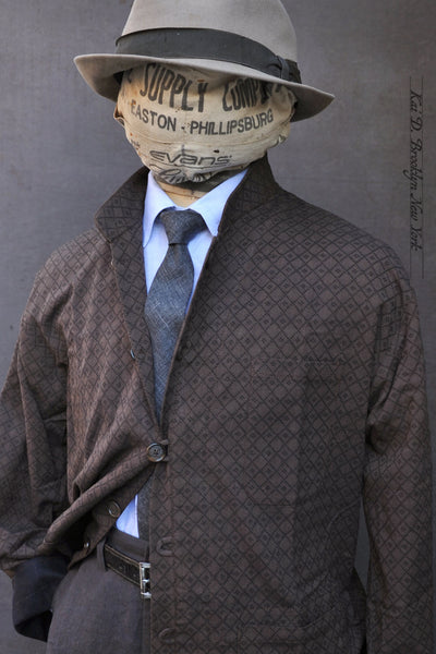 O'Hara Shirt - Diamond Shape Jacquard - M