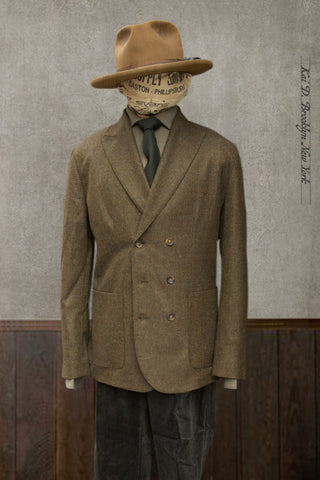 Gianni DB Blazer - Ultra Light Wool Flannel - 50(M), 52(L), 54(XL)