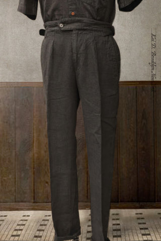 Cooper Pants - Black Linen - 34, 36
