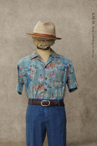 Short Sleeve Slater Shirt - Gold Fish - S, XL