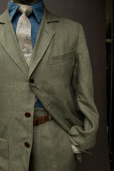 Shoemaker's Jacket - Ultra Light Belgian Linen - S, M, L, XL