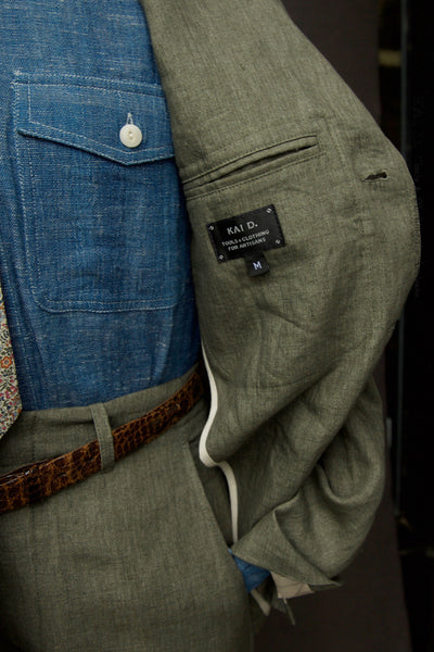 Shoemaker's Jacket - Ultra Light Belgian Linen - S, M, L, XL