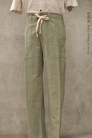 Civilman Trousers - Khaki Cotton Drill — The Anthology