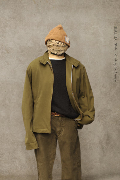 Air Crew Bomber Jacket - Green - S/M (NO RETURN)