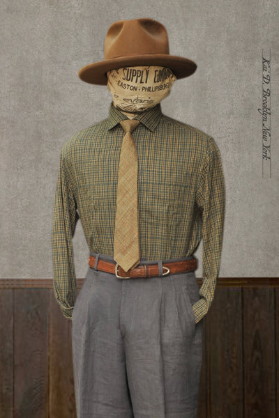 Matty Shirt - Kala Cotton Gingham- 2, 3, 4, 5