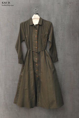 Hepburn Dress - Cotton Tencel - XS, S