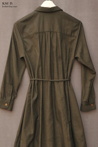 Hepburn Dress - Cotton Tencel - S, XS