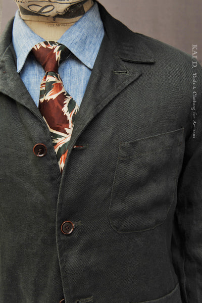 Leisure Jacket - Washed Heavy Linen - S, M, L, XXL