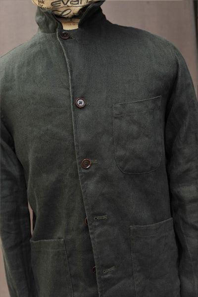 Leisure Jacket - Washed Heavy Linen - S, M, L, XXL