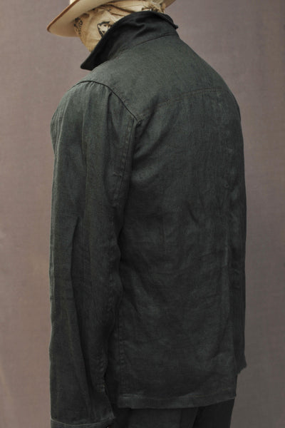 Leisure Jacket - Washed Heavy Linen - S, M, L, XXL