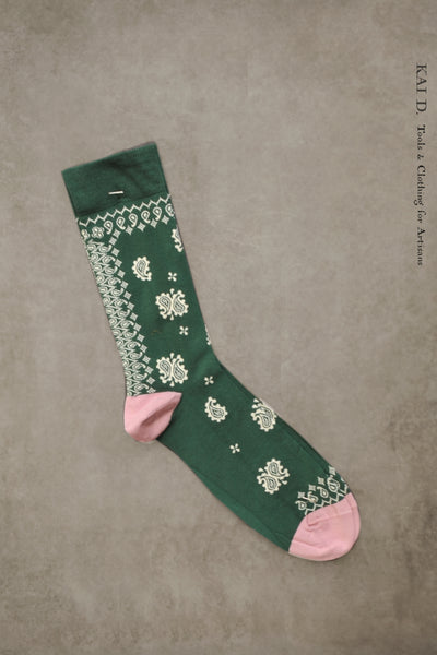 Geronimo Socks - Emerald Green