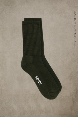 Core Socks - Pine Green