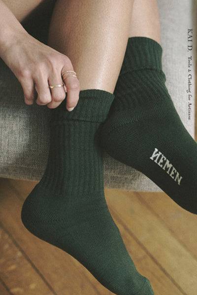 Core Socks - Pine Green