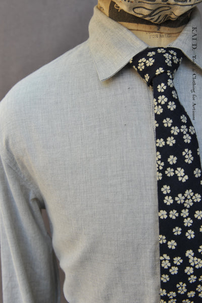 Delancey Shirt - Grey Artisan Twill - S, M, L, XL