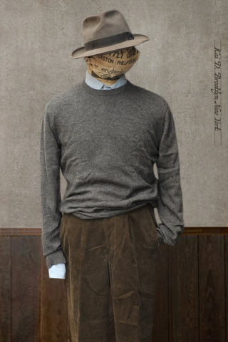 Mongolian Cashmere Sweater - Graphite - S, M, L