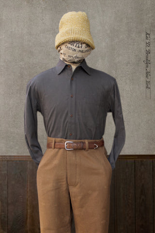 Cassady Shirt - Industrial Grey  - S, M, L, XL, XXL (Relaxed Cut)