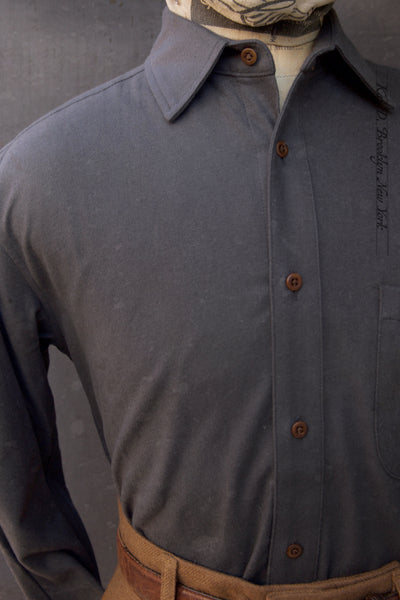 Cassady Shirt - Industrial Grey  - S, M, L, XL, XXL (Relaxed Cut)
