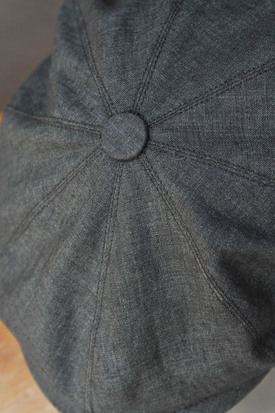 Peaky Hat - Light Weight Belgian Linen - M, L, XL