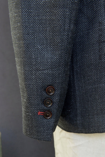 Shoemaker's Jacket - Grey Hopsack Tropical Wool - S, M, L, XL