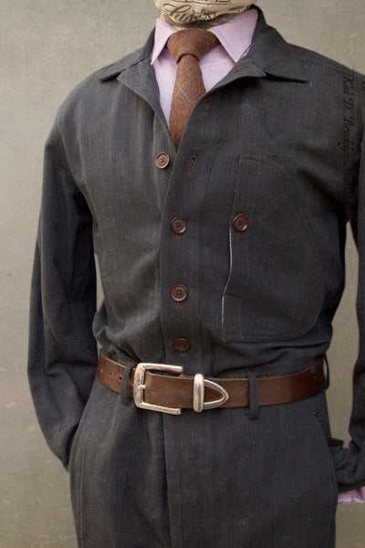 Lindbergh Flight Suit - Cotton Herringbone - M, L