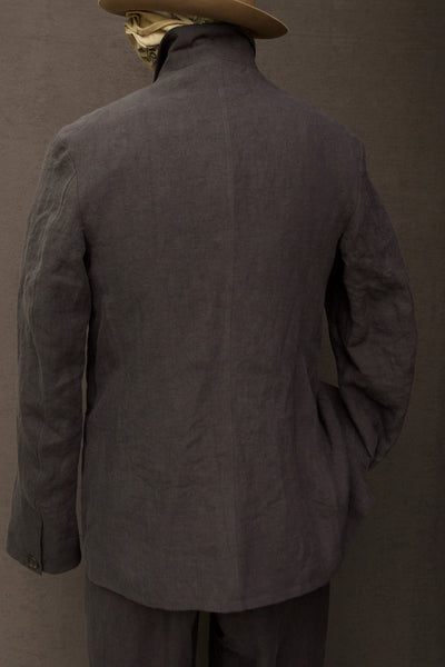 Old Town Jacket - Grey Sabi Linen - M, L, XL