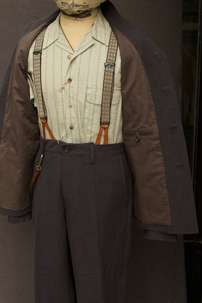 Old Town Jacket - Grey Sabi Linen - M, L, XL