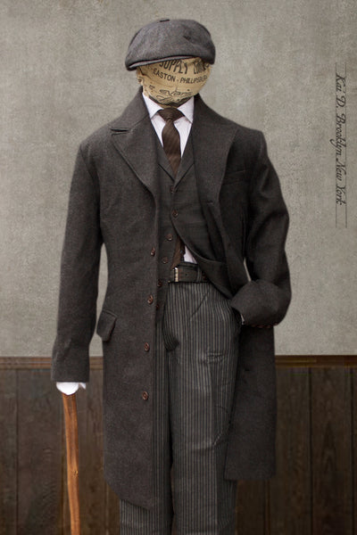 Wool Cashmere Shelby Over Coat - L, XL (NO RETURN)