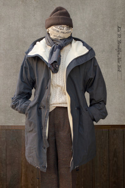 Rasmus Storm Coat - Deep Sage - M (Oversized) (NO RETURN)